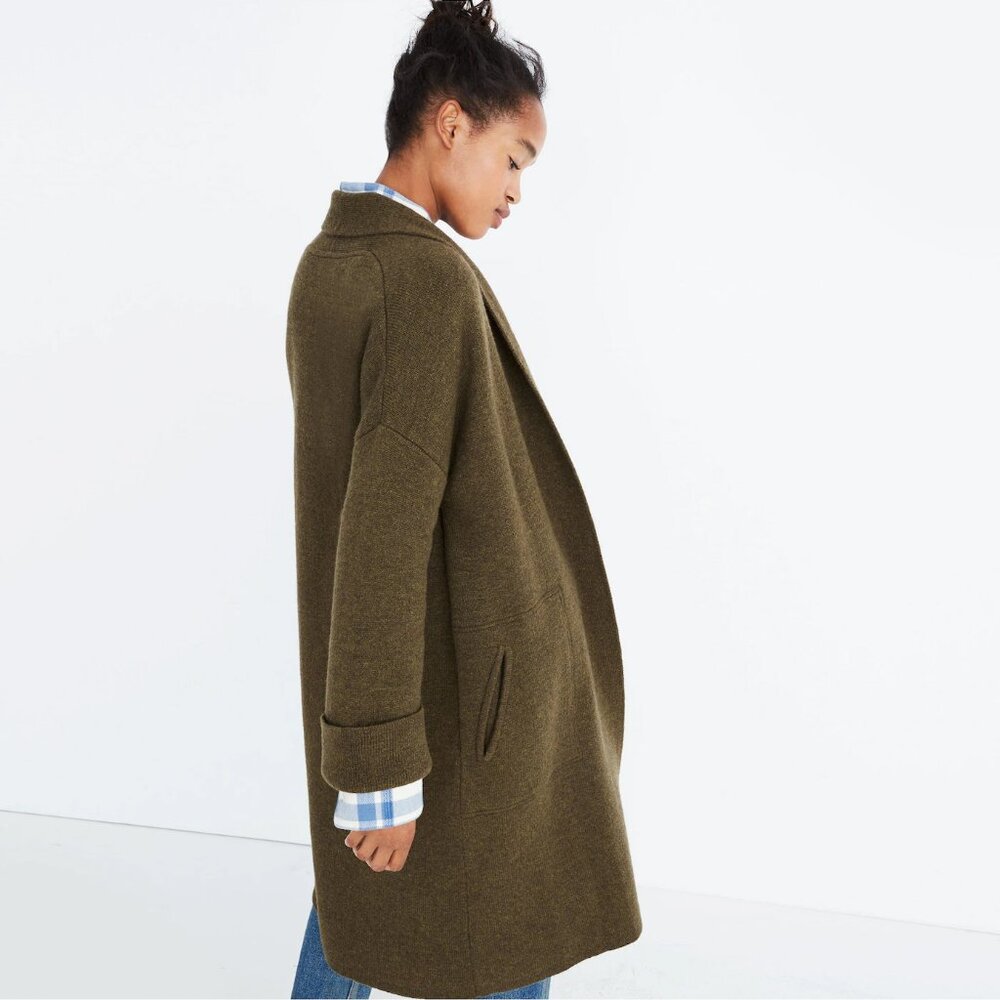 Madewell Rivington Sweater Coat Size M